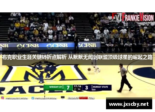 布克职业生涯关键转折点解析 从默默无闻到联盟顶级球星的崛起之路